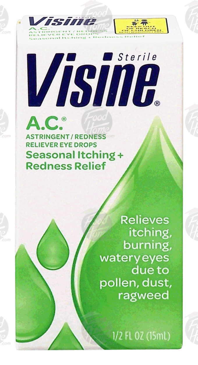 Visine A.C. astringent / redness reliever eye drops Full-Size Picture